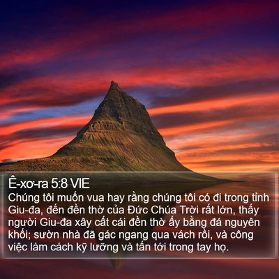 Ê-xơ-ra 5:8 VIE Bible Verse Image