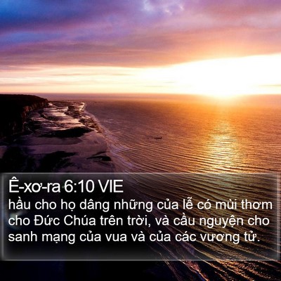 Ê-xơ-ra 6:10 VIE Bible Verse Image