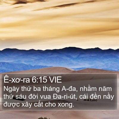 Ê-xơ-ra 6:15 VIE Bible Verse Image