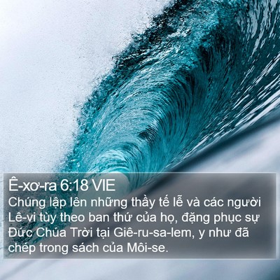 Ê-xơ-ra 6:18 VIE Bible Verse Image
