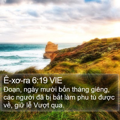 Ê-xơ-ra 6:19 VIE Bible Verse Image