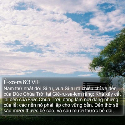 Ê-xơ-ra 6:3 VIE Bible Verse Image