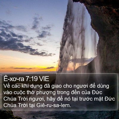 Ê-xơ-ra 7:19 VIE Bible Verse Image