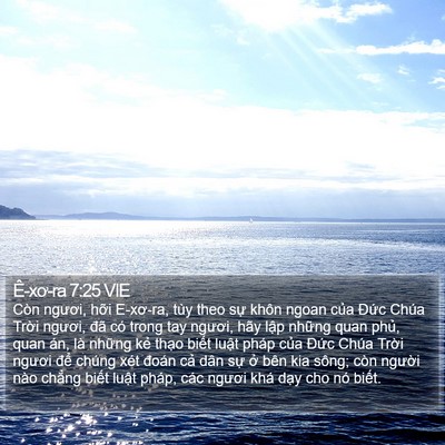 Ê-xơ-ra 7:25 VIE Bible Verse Image