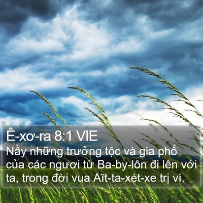 Ê-xơ-ra 8:1 VIE Bible Verse Image