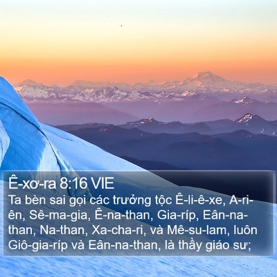 Ê-xơ-ra 8:16 VIE Bible Verse Image