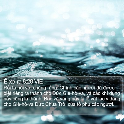 Ê-xơ-ra 8:28 VIE Bible Verse Image