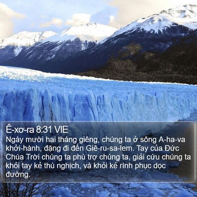 Ê-xơ-ra 8:31 VIE Bible Verse Image