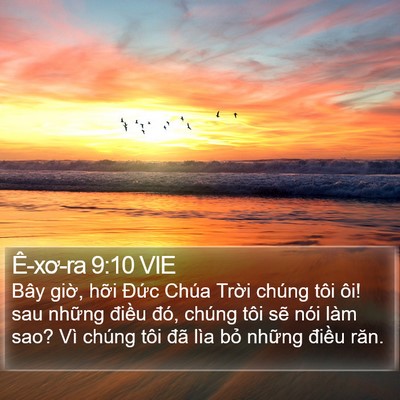 Ê-xơ-ra 9:10 VIE Bible Verse Image