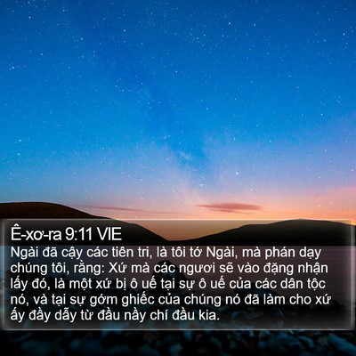 Ê-xơ-ra 9:11 VIE Bible Verse Image