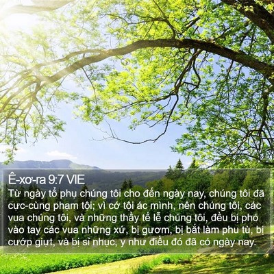 Ê-xơ-ra 9:7 VIE Bible Verse Image