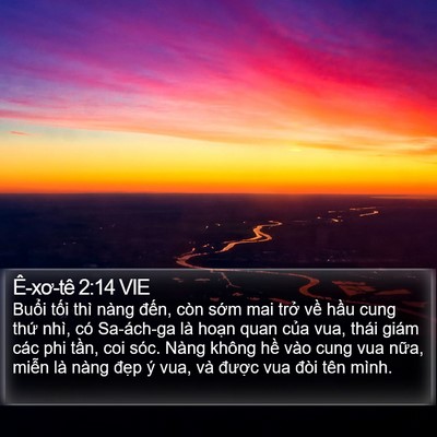 Ê-xơ-tê 2:14 VIE Bible Verse Image