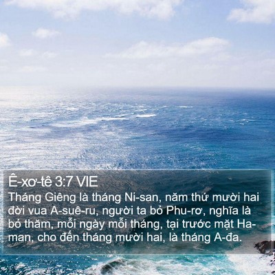 Ê-xơ-tê 3:7 VIE Bible Verse Image