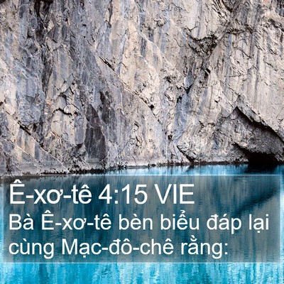 Ê-xơ-tê 4:15 VIE Bible Verse Image