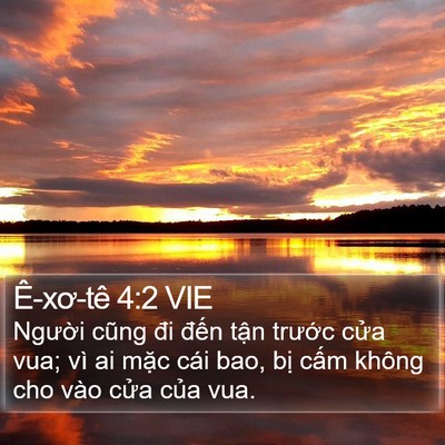 Ê-xơ-tê 4:2 VIE Bible Verse Image