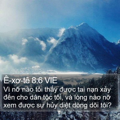 Ê-xơ-tê 8:6 VIE Bible Verse Image