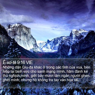 Ê-xơ-tê 9:16 VIE Bible Verse Image