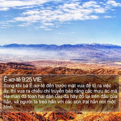 Ê-xơ-tê 9:25 VIE Bible Verse Image
