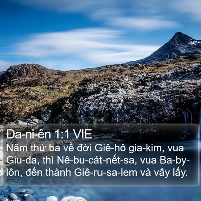 Ða-ni-ên 1:1 VIE Bible Verse Image