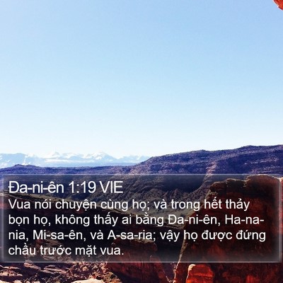 Ða-ni-ên 1:19 VIE Bible Verse Image