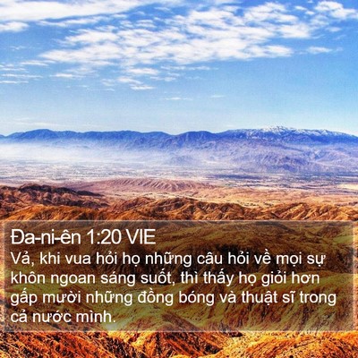 Ða-ni-ên 1:20 VIE Bible Verse Image