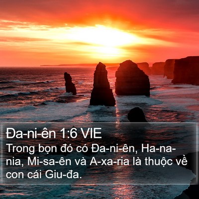 Ða-ni-ên 1:6 VIE Bible Verse Image