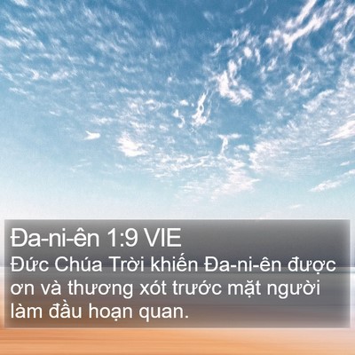Ða-ni-ên 1:9 VIE Bible Verse Image