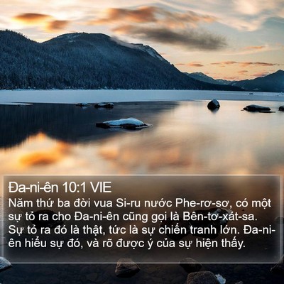 Ða-ni-ên 10:1 VIE Bible Verse Image