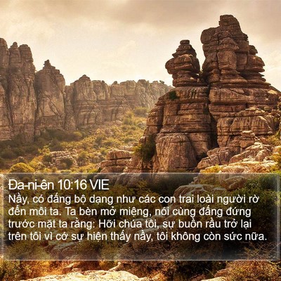 Ða-ni-ên 10:16 VIE Bible Verse Image