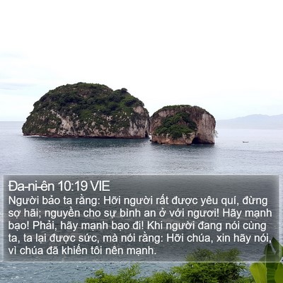 Ða-ni-ên 10:19 VIE Bible Verse Image