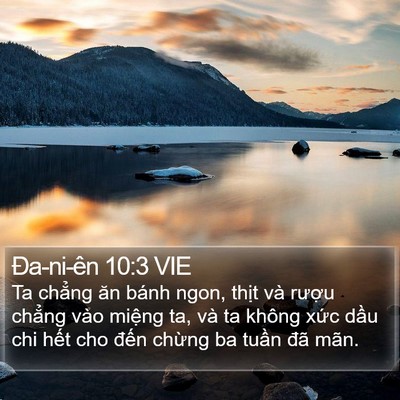 Ða-ni-ên 10:3 VIE Bible Verse Image