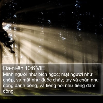 Ða-ni-ên 10:6 VIE Bible Verse Image