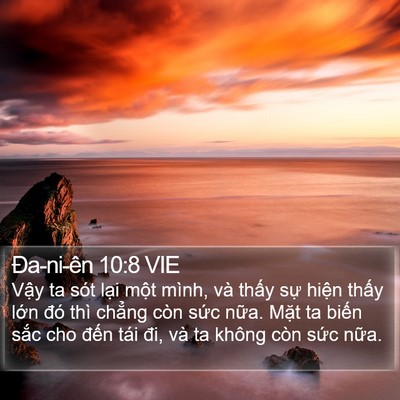 Ða-ni-ên 10:8 VIE Bible Verse Image