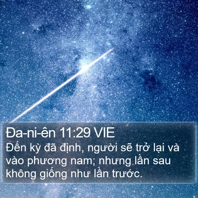 Ða-ni-ên 11:29 VIE Bible Verse Image