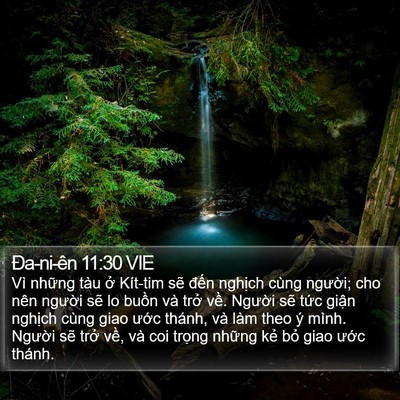 Ða-ni-ên 11:30 VIE Bible Verse Image