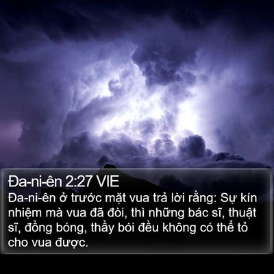 Ða-ni-ên 2:27 VIE Bible Verse Image
