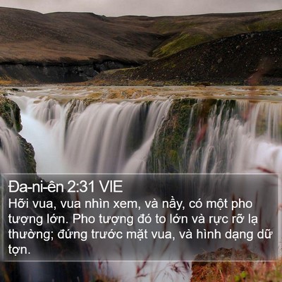 Ða-ni-ên 2:31 VIE Bible Verse Image