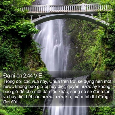 Ða-ni-ên 2:44 VIE Bible Verse Image
