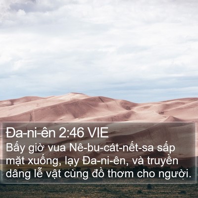 Ða-ni-ên 2:46 VIE Bible Verse Image