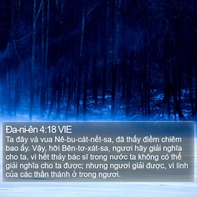 Ða-ni-ên 4:18 VIE Bible Verse Image