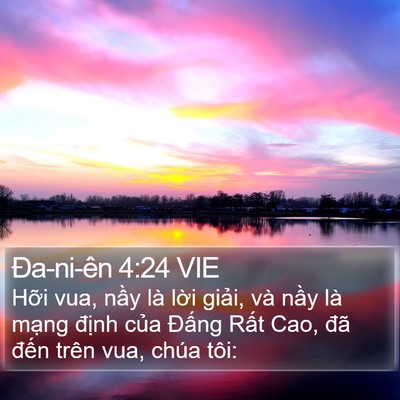 Ða-ni-ên 4:24 VIE Bible Verse Image