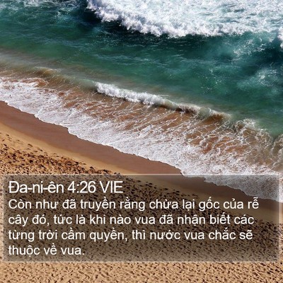 Ða-ni-ên 4:26 VIE Bible Verse Image