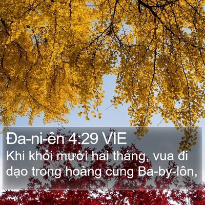 Ða-ni-ên 4:29 VIE Bible Verse Image