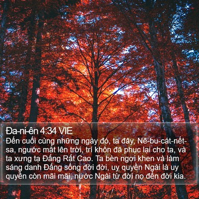 Ða-ni-ên 4:34 VIE Bible Verse Image