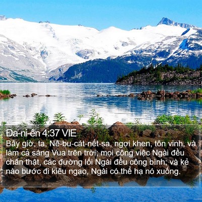 Ða-ni-ên 4:37 VIE Bible Verse Image