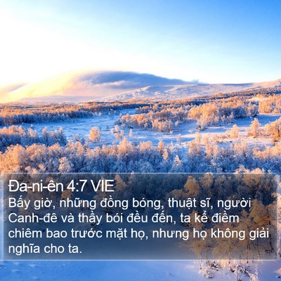 Ða-ni-ên 4:7 VIE Bible Verse Image