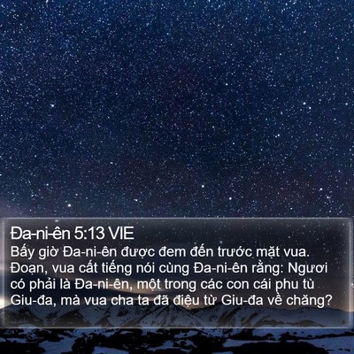 Ða-ni-ên 5:13 VIE Bible Verse Image
