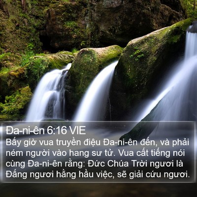 Ða-ni-ên 6:16 VIE Bible Verse Image