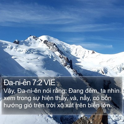 Ða-ni-ên 7:2 VIE Bible Verse Image
