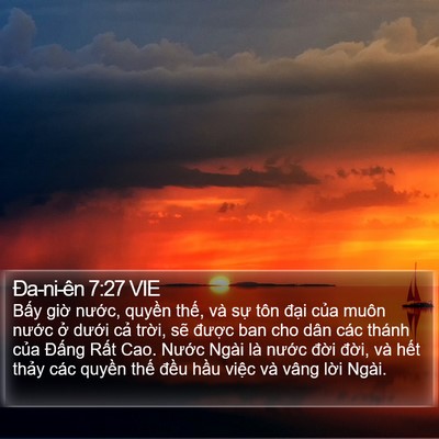 Ða-ni-ên 7:27 VIE Bible Verse Image